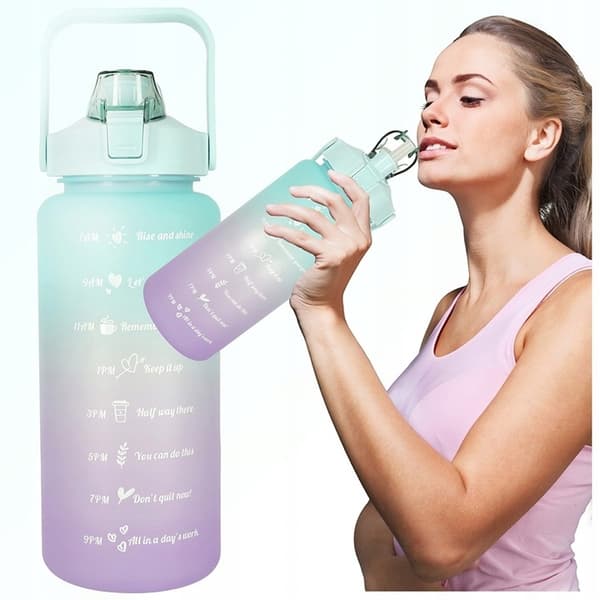 SPORTSVANDFLASKE 2L SPORTSFLASK MED SUGERØR TRITAN-fri BPA