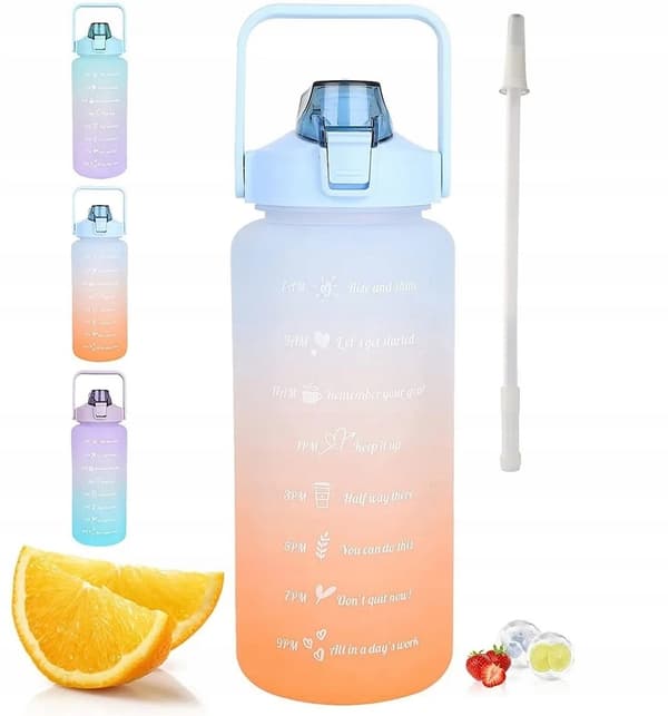 SPORTSVANDFLASKE 2L SPORTSFLASK MED SUGERØR TRITAN-fri BPA