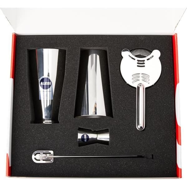 Kit för blandning av cocktails Alessi Lunar Eclipse 5050SET I