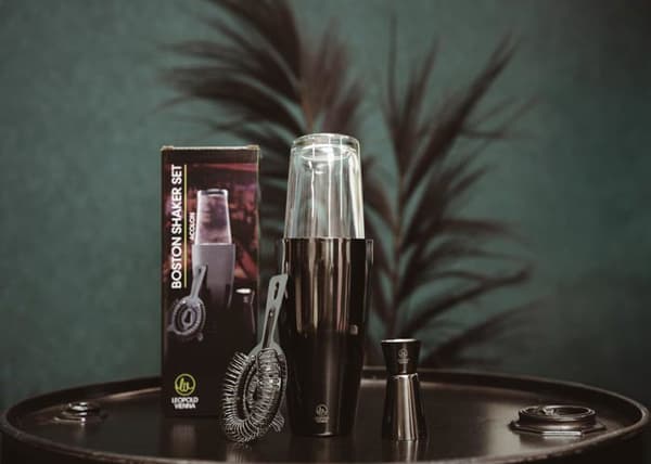 Shaker - agitator - cocktailset Leopold Wien - LV233027 - Boston shaker Acolon