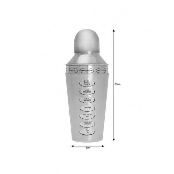 Cocktailshaker - KING HOFF - KH1393 - 600ml - Rostfritt stål - Rotationsrecept