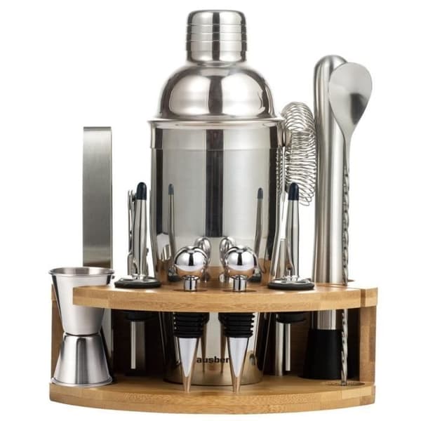Bartentset - Klausberg - KB7655 - 12 delar - Silver - Metall, Plastik
