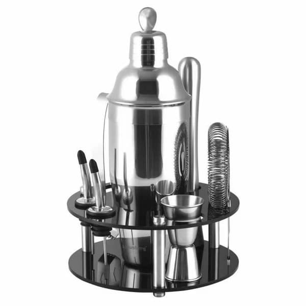 Barset - Klausberg - KB7580 - 9 delar - Rostfritt stål - Silver