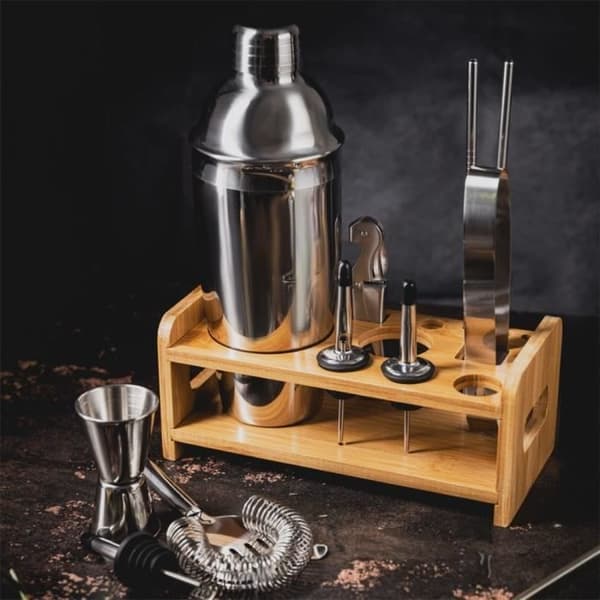 Barkvinsats - Klausberg - KB7653 - 15 delar - Rostfritt stål - Silver, Brun