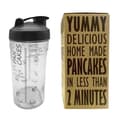 Miniatyrbild 3 av 3: Shaker för pannkakor och crêpes - Cookut - Miam - Transparent - Svart - Glas