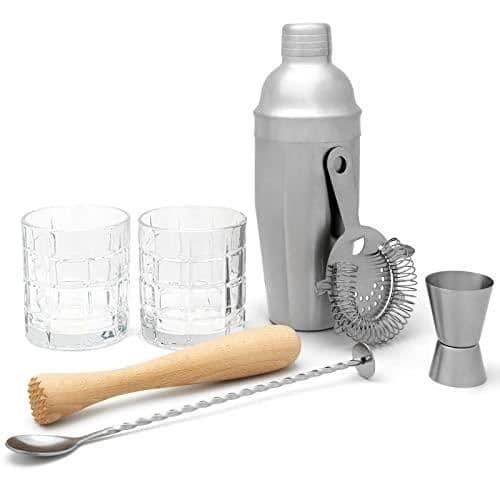LEOPOLD VIENNA BAR SAT MED 7 STÄCKAR SHAKER 700ML LV233024