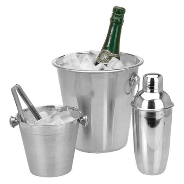 Excellent Houseware Barset 4 delar rostfritt stål