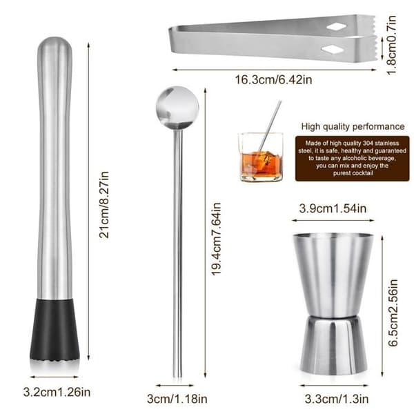 Shaker - agitator - cocktailset Simdao - JJ4183-610