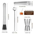 Miniatyrbild 2 av 4: Shaker - agitator - cocktailset Simdao - JJ4183-610