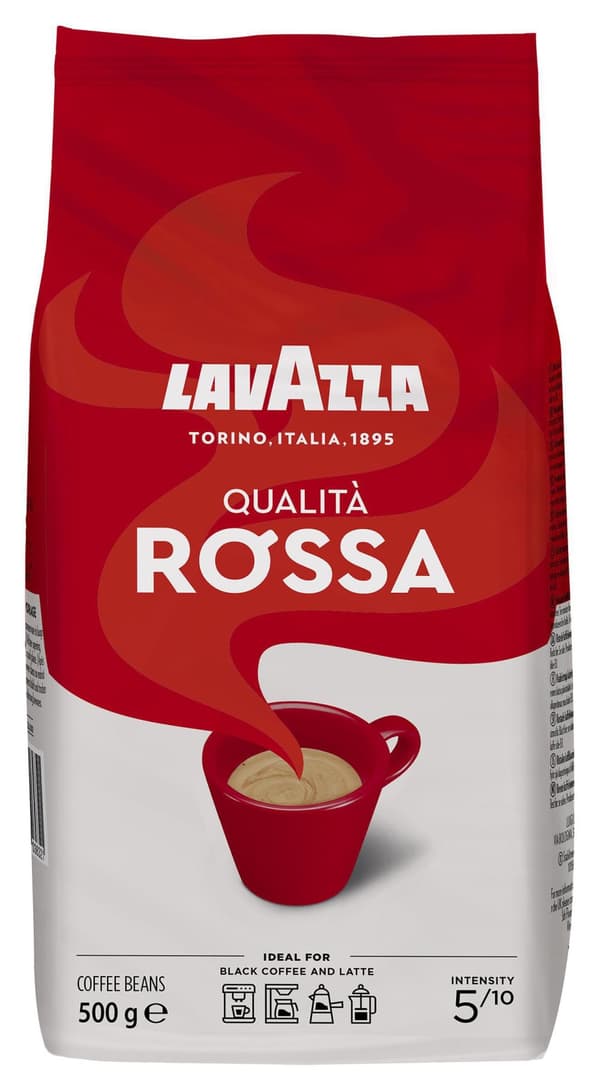 Kaffe LAVAZZA Qualita Rossa Bönor 1kg