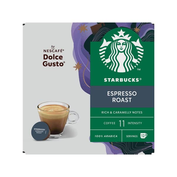 Kaffekapslar STARBUCKS Espres Dark 12/fp