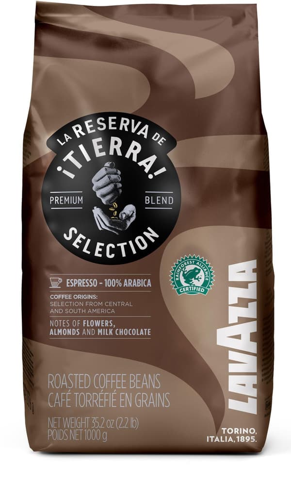 Kaffe LAVAZZA Reserva De Tierra 1kg