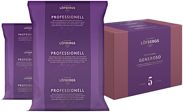 Kaffe LÖFBERGS Generoso 100g 60/fp