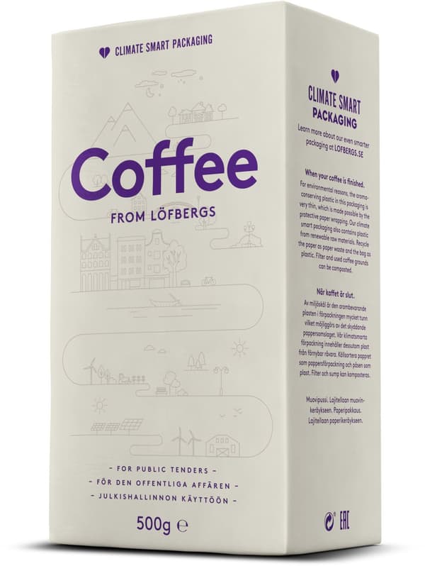 Kaffe LÖFBERGS Mellan 500g 12/fp