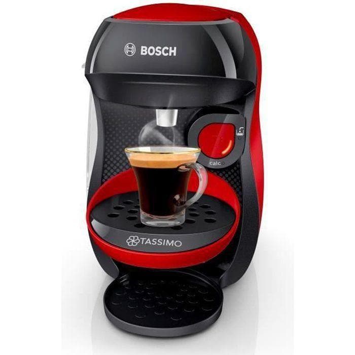 Bosch - Tassimo - T10 Happy - Red and Anthracite Multi -Drink Coffee Machine
