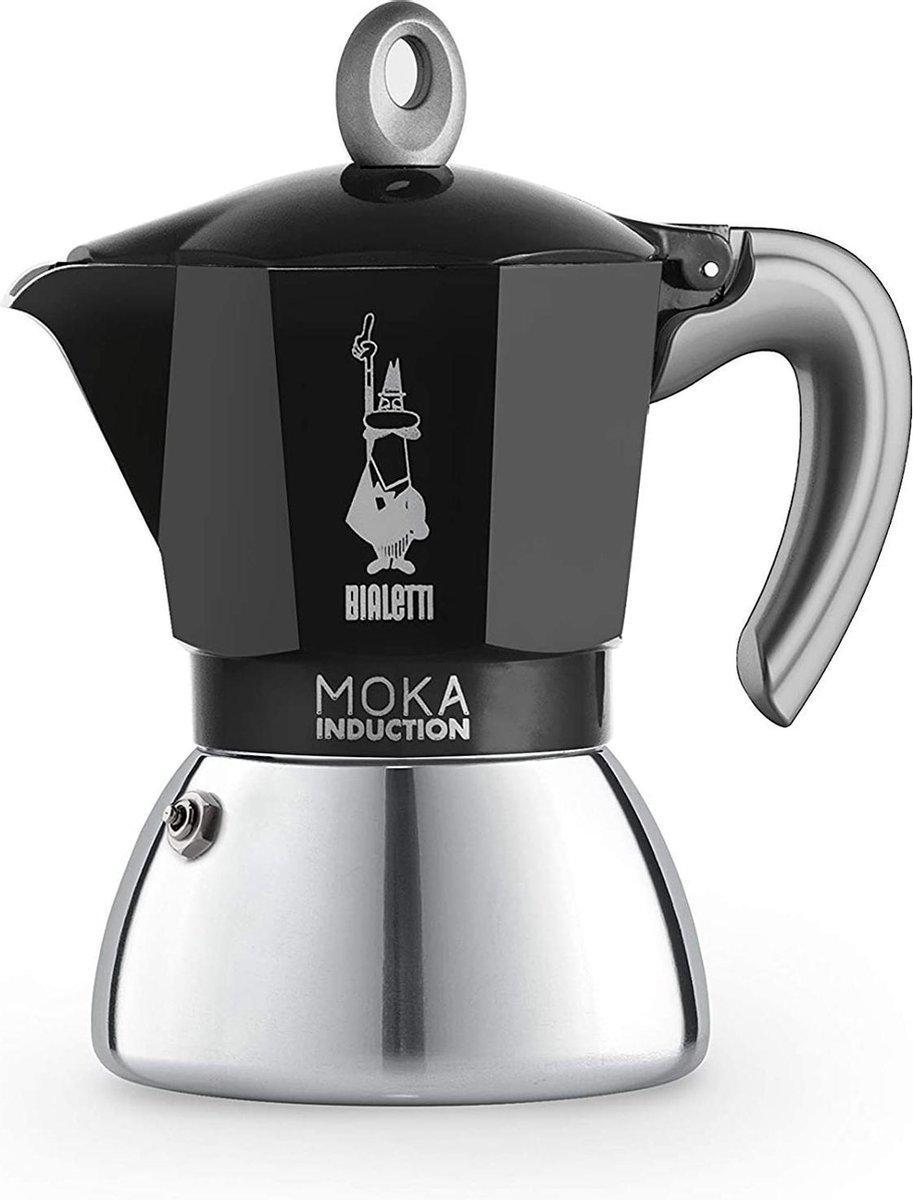 Bialetti MOKA 4TZ Induktion nera
