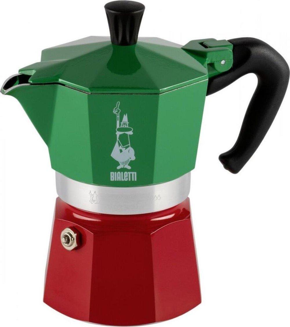 Bialetti Moka Express 3TZ Italia Tricolore