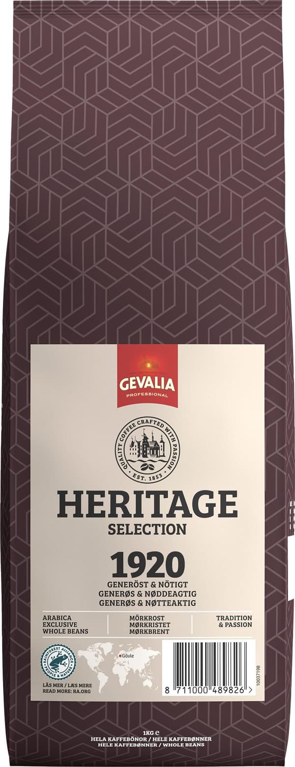 Kaffe GEVALIA Heritage H.B 1kg 8/krt