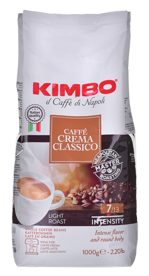 Kimbo Caffe Crema Classico 1 kg papuja