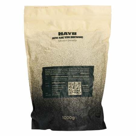 HAYB - Svart espressoblandning 1 kg