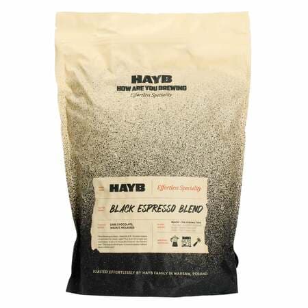 HAYB - Svart espressoblandning 1 kg