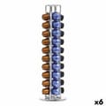 Miniatyrbillede 1 af 2: Stativ til 40 kaffe kapsler Quttin 107235 Roterende 11,5 x 37 cm (6 enheder)