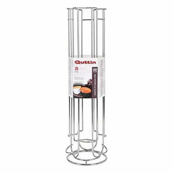 Ställ för 24 kaffekapslar Quttin GR-48867 12 x 43 cm (6 antal)