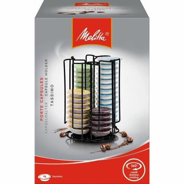 Kapselhållare Melitta Svart