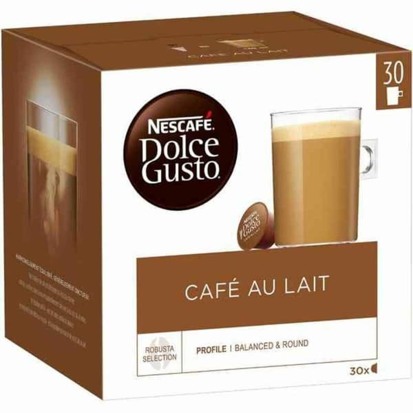 Kaffekapslar Nescafé Dolce Gusto Cafe Au Lait 1 antal 30 antal