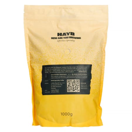 HAYB - Gul Espresso Blend MØRK 1kg