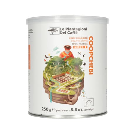 Le Piantagioni del Caffe - Coopchebi Espresso 250g - Malet kaffe