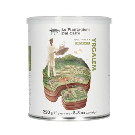 Le Piantagioni del Caffe - Etiopia Yrgalem 250g - jauhettu