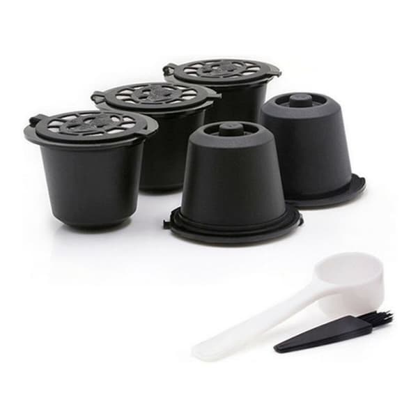 Kaffekapslar Quttin Laddningsbar 5 Delar (12 antal) (7 pcs)