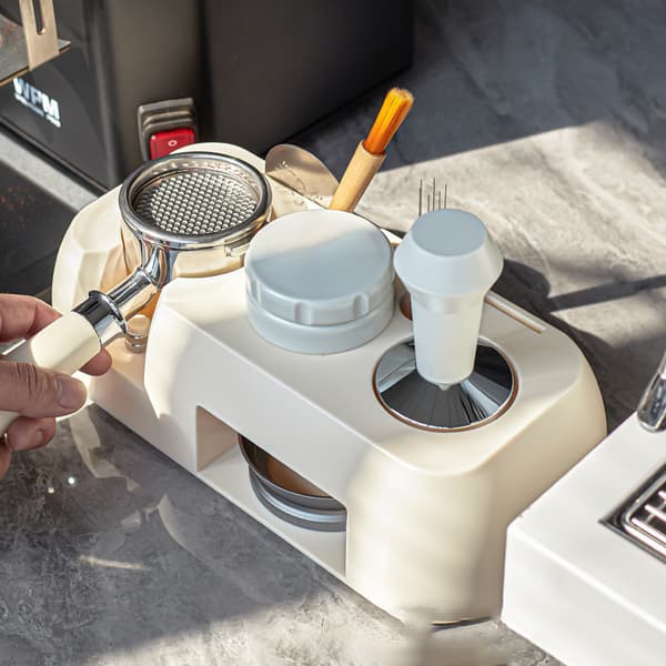 INF Coffee Tamper Mat ABS monitoimiportafilter-teline (51-58mm)