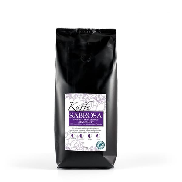 Kaffe SABROSA Premium Mellanrost 450g
