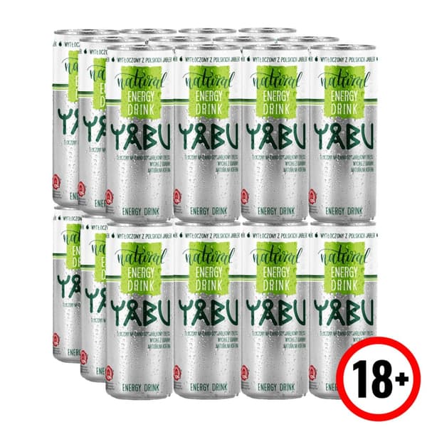 YABU Naturlig Energidrik 250ml x24