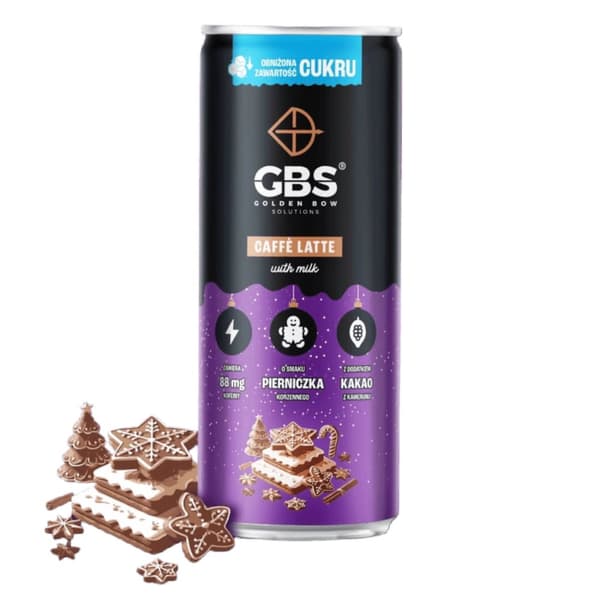 GBS Caffè Latte - Peberkage 250ml