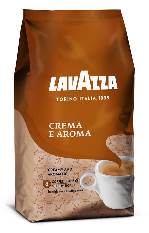 Lavazza Crema e Aroma kaffebønner 1000g