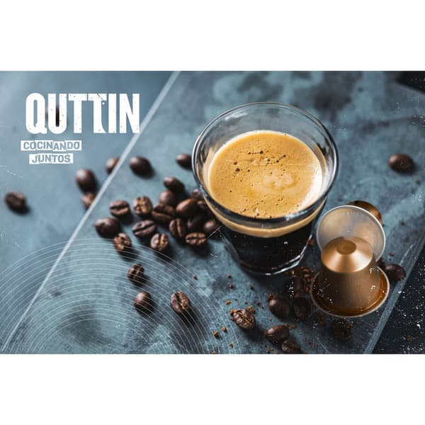 Kapselhållare Quttin Bambu 35 x 18 x 4 cm 40 Kaffekapslar (6 antal)