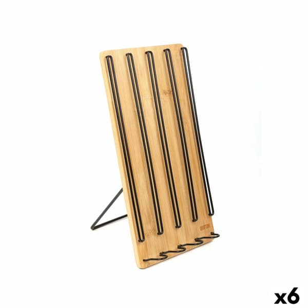 Kapselhållare Quttin Bambu 35 x 18 x 4 cm 40 Kaffekapslar (6 antal)
