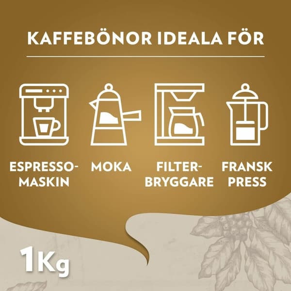 kaffebönor Lavazza Qualità Oro 1kg