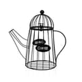 Miniatyrbillede 1 af 2: Holder til kaffekapsler Versa Metal 25,5 X 26 X 13 CM Tekande