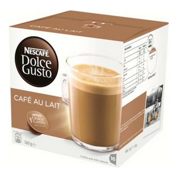 Kaffekapsler Au Lait Dolce Gusto (16 uds)