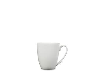 Krus 30 cl hvid porcelæn