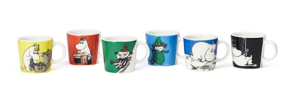 Mumin minimuggar 6 st Första classic