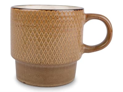 FORM Living Krus Retro Brun Gul 4-pak