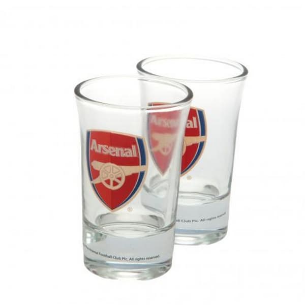 Arsenal FC Shot Glassæt (pakke med 2)