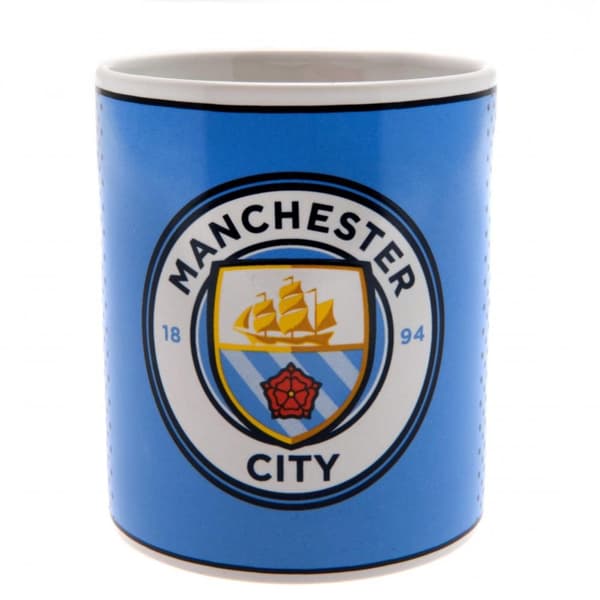 Manchester City FC Fade Mug Sky Blue One Size