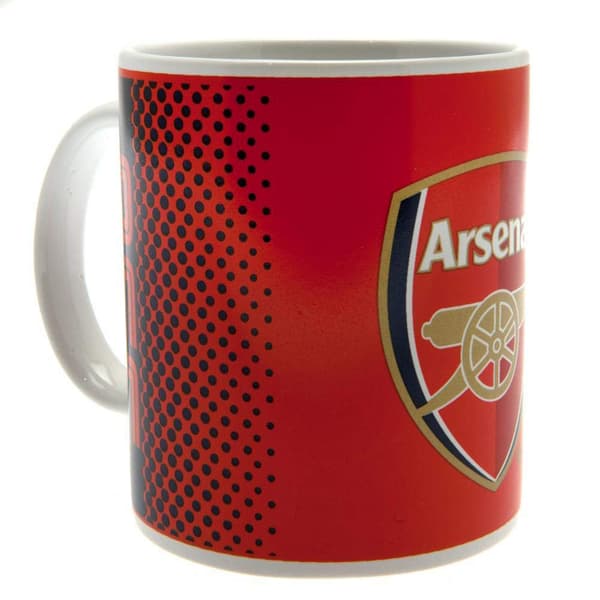 Arsenal FC Officielt fodbold Fade Design krus