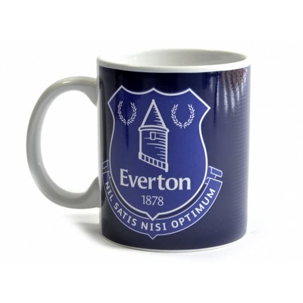 Everton Halftone 0.3kg Boxed Mug Navy One Size